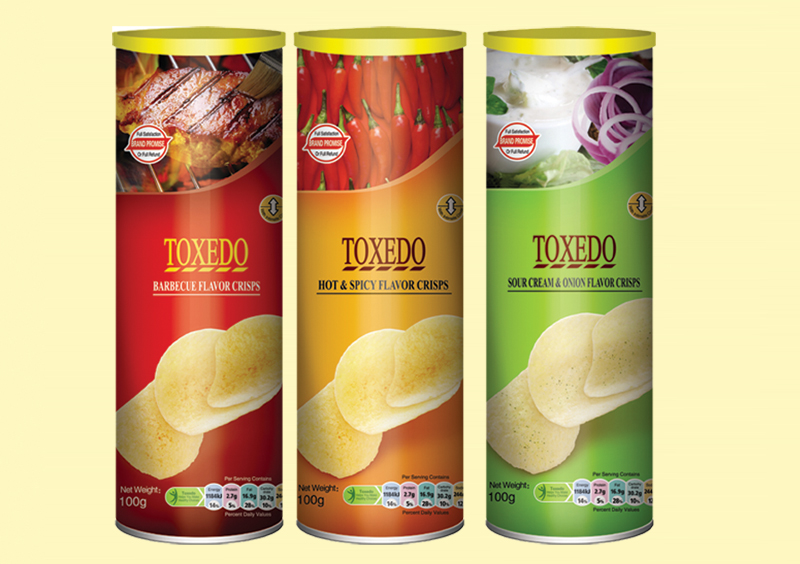 TOXEDO 100g復合型薯片