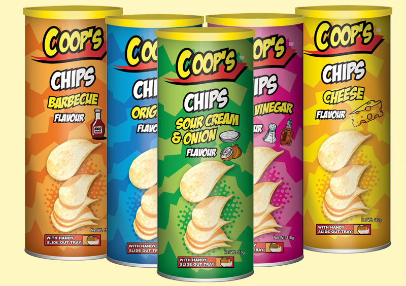 Coop’s復合型薯片
